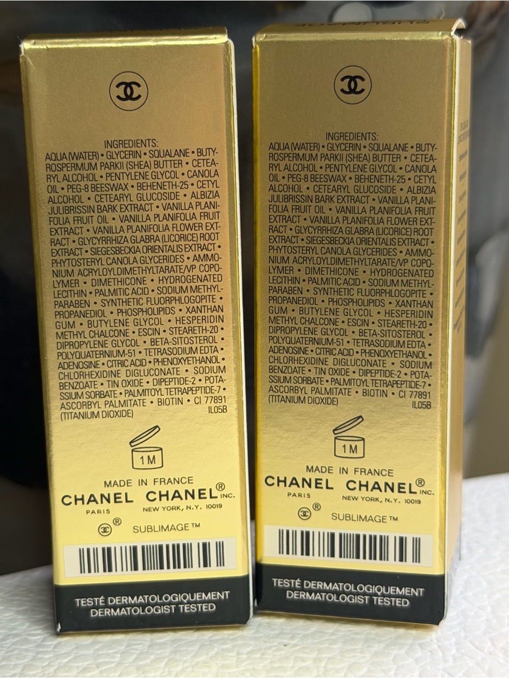Chanel Sublimage La Crème Yeux Eye Cream - 2x3ml each - Picture 4 of 4